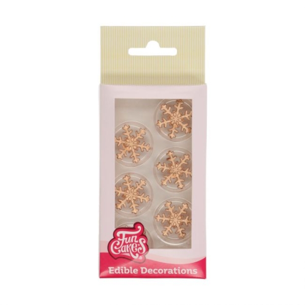 Sugar Decoration - Ice Crystal - Bronze Gold